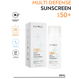 50 SPF+ MULTI DEFENSE SUNSCREEN 50 ML